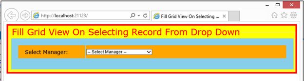 run your application